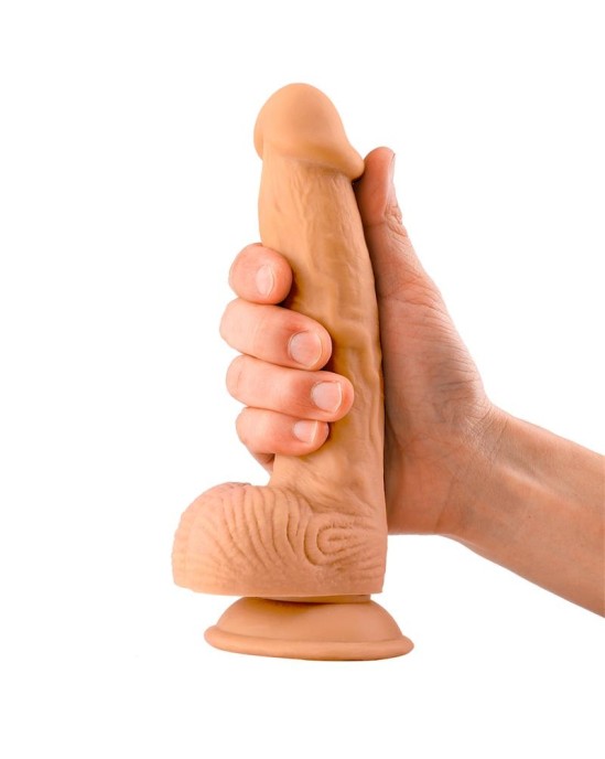 Max & Co Thom Realistic dildo ar sēklinieku mīkstumu 8.3