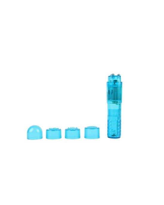 Chisa Mini Massager 3 Heads Blue