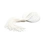 Latetobed Bdsm Line Sequin Nipple Cover with Tassel White