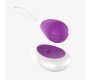 A-Gusto Vibrating Egg with Remote Control USB Purple