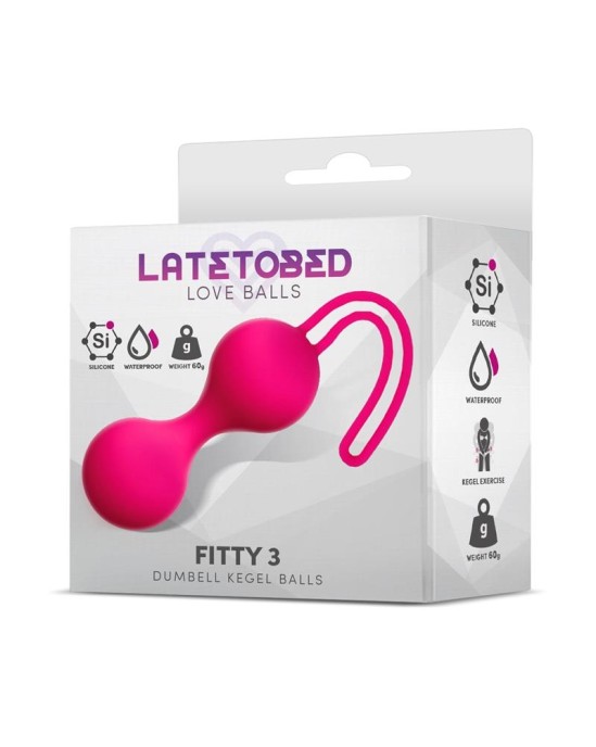 Latetobed Fitty 3 - hanteles Kegel Balls 62 gr