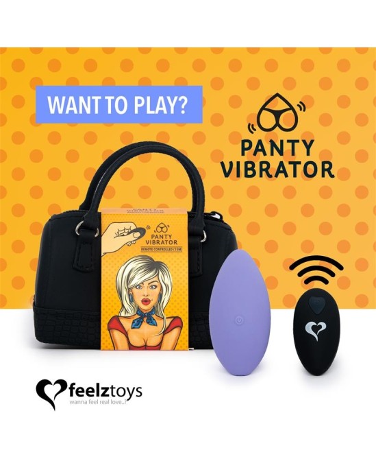 Feelztoys Biksīšu Vibe tālvadības vibrators violets