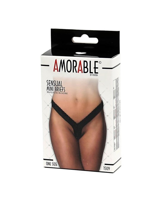 Amorable Panties Black One Size