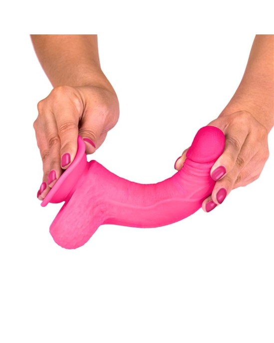 Liketrue Slidy Realistic Dildo Dual Layer Retractable and Adjustable 7