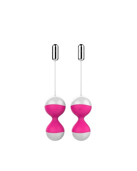 Nalone Vibrating Egg and Kegel Balls Miu Miu Fuchsia