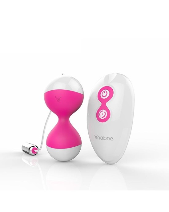 Nalone Vibrating Egg and Kegel Balls Miu Miu Fuchsia