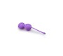 Easytoys Double Vagina Balls Silicone - Purple