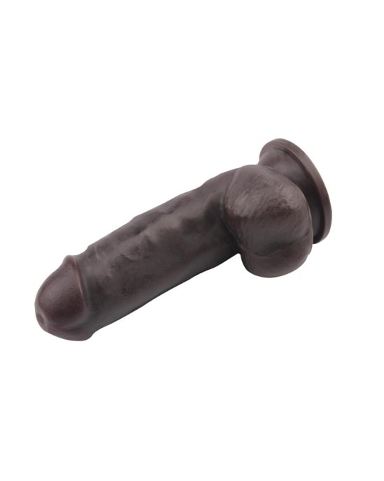 Chisa Dildo Dual Density Fashion Dude 17,5 x 4,9 cm brūns