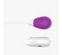 A-Gusto Vibrating Egg with Remote Control USB Purple