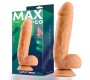 Max & Co Creig Realistic Dildo with Testicles 8.5 Flesh