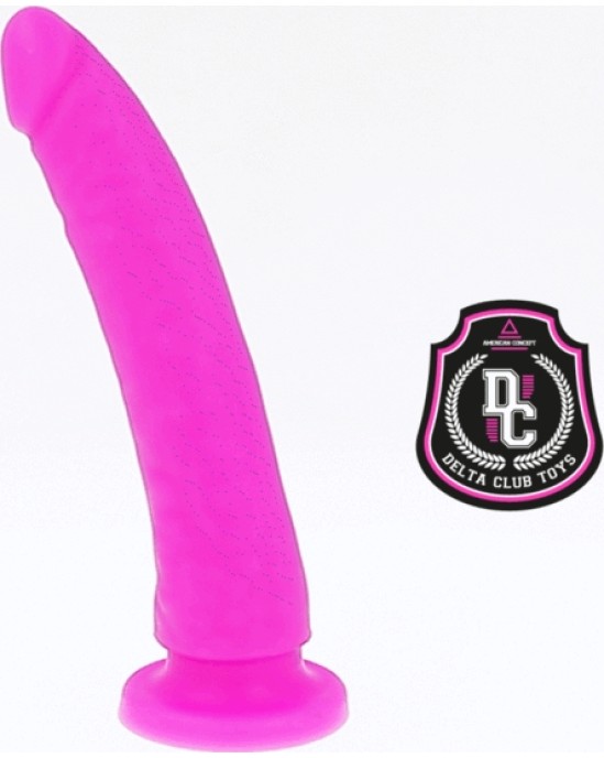 Deltaclub DELTA CLUB - ROTAĻLIETAS CURŅU DILDO MEDICĪNAS SILIKONS 20 X 4 CM