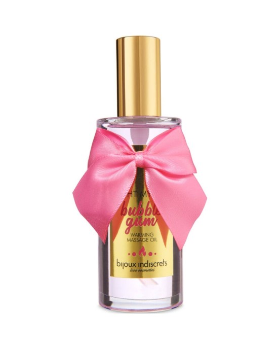 Bijoux Love Cosmetiques BIJOUX INDISCRETS - LIGHT MY FIRE MASSAGE OIL HEAT EFFECT GUM FLAVOR