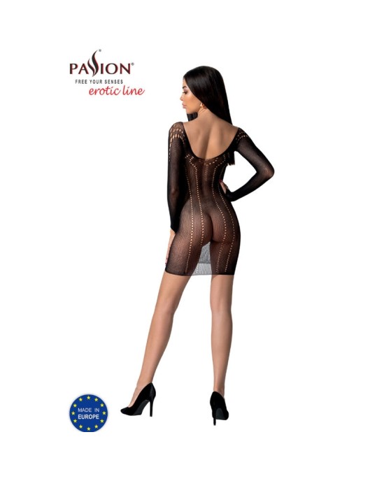 Passion Woman Bodystockings PASSION - BS101 BODYSTOCKING BLACK ONE SIZE