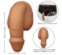 California Exotics CALEX SILICONE PACKING PENIS 12.75CM CARAMEL