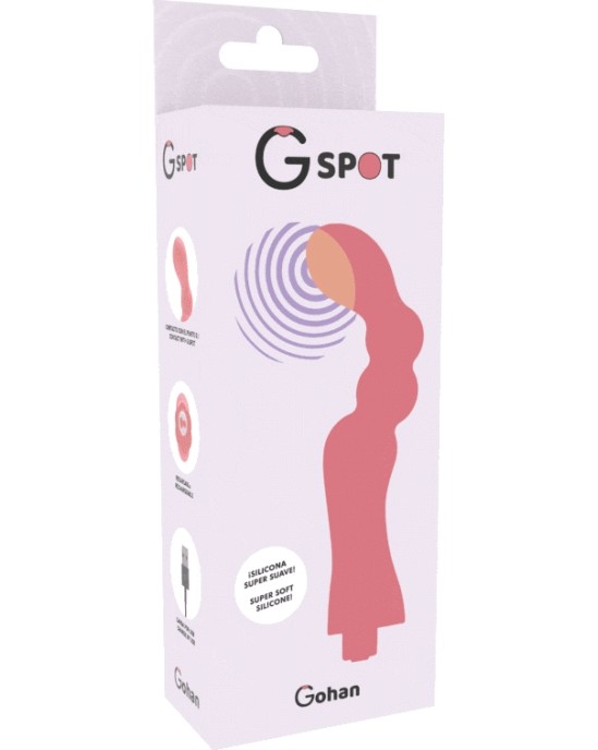 G-Spot GOHAH ВИБРАТОР СВЕТЛО-КРАСНЫЙ