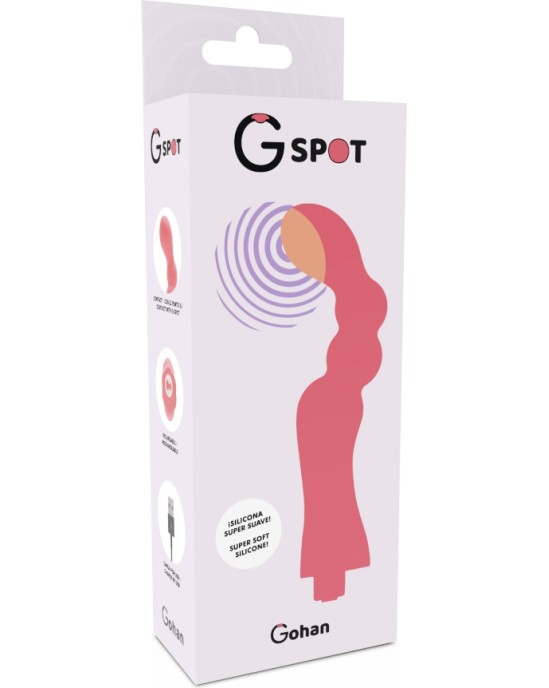 G-Spot GOHAH ВИБРАТОР СВЕТЛО-КРАСНЫЙ