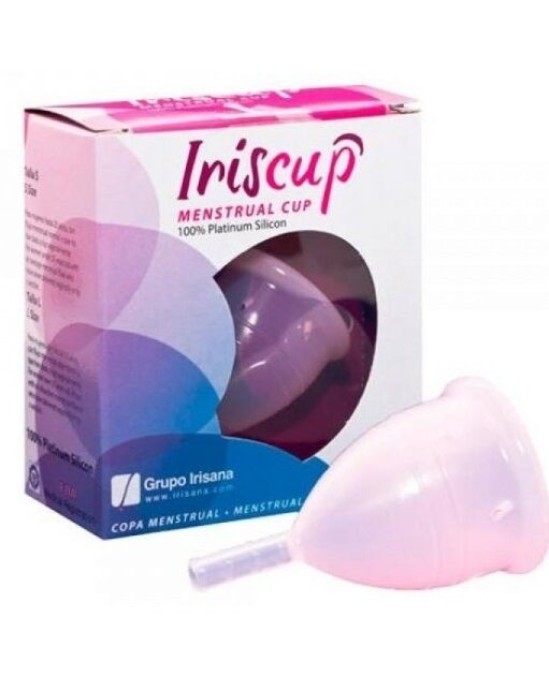 Iriscup SMALL PINK MONTH CUP A + FREE STERILIZER BAG