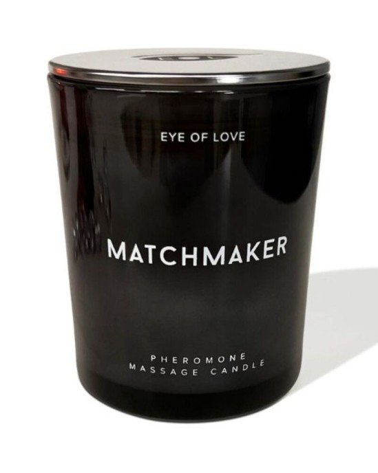 Eye Of Love MATCHMAKER svece melnā krāsā piesaisti sievieti150 ML