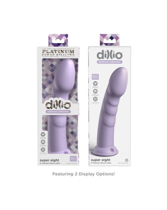 Dillio Dildo 20,32 CM violets