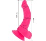 Diversia Elastīgs Vibrējošs Dildo 21,5 CM - rozā