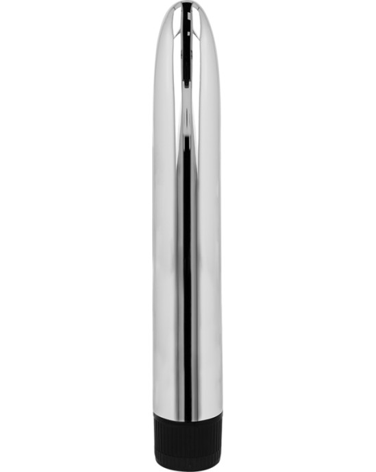 Ohmama Vibrators OHMAMA - CLASSIC SILVER VIBRATOR 17.5 CM