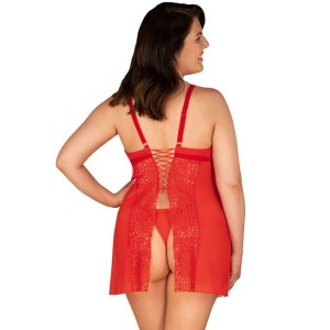 Obsessive Chemise OBSESĪVS - BLOSSMINA CHEMISE UN SIKSNA 6XL/7XL