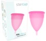 Stercup MENSTRUAL CUP SIZE S PINK COLOR FDA SILICONE