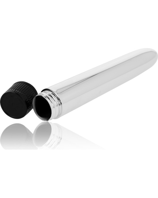 Ohmama Vibrators OHMAMA - CLASSIC SILVER VIBRATOR 17.5 CM