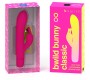 B Swish BWILD BUNNY INFINITE CLASSIC SILICONE RECHARGEABLE VIBRATOR SUNSET rozā