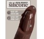 King Cock ELITE - REALISTIC SILICONE DILDO 17.8 CM BROWN