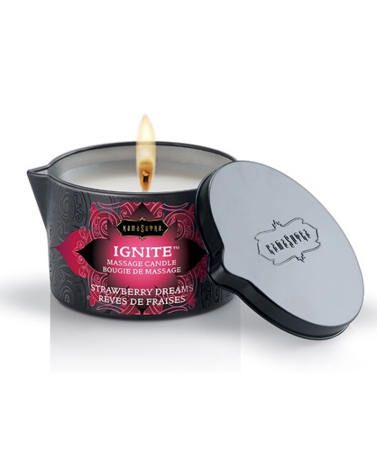 Kamasutra  Cosmetics KAMA SUTRA MASSAGE CANDLE STRAWBERRY DREAMS