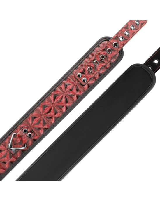 Begme Red Edition BEGME - RED EDITION PREMIUM VEGĀNA ĀDAS apkakle AR NEOPRĒNA ODERI