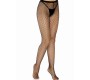 Leg Avenue Hosiery LEG AVENUE - BLACK CROTCHLESS NET STOCKINGS