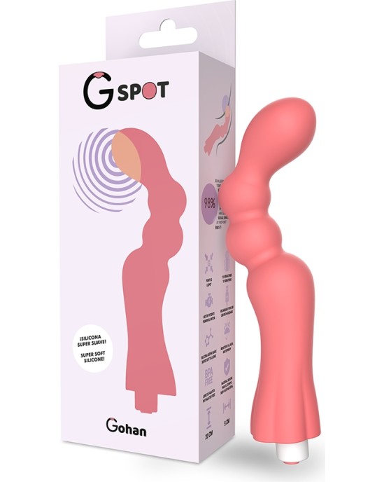 G-Spot GOHAH ВИБРАТОР СВЕТЛО-КРАСНЫЙ