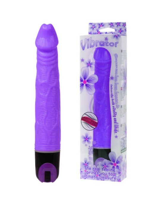 Baile Vibrators ВИБРАТОР BAILE МНОГОСКОРОСТНОЙ 21,5 СМ ПУРПУРНЫЙ