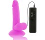 Diversia FLEXIBLE VIBRATING Dildo 17 CM - violets