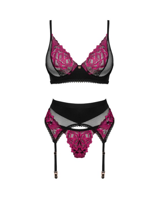 Obsessive Sets OBSESSIVE - ROSENTY THREE PIECES SET M/L