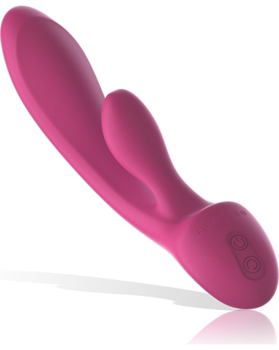 Intense Fun Vibrators ar klitora stimulātoru rozā