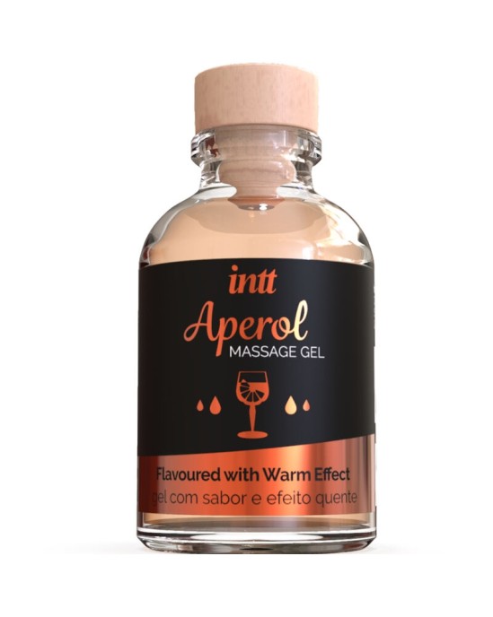 Intt Massage & Oral Sex APEROL MASĀŽAS GELS INTENSE SILTUMA EFEKTS