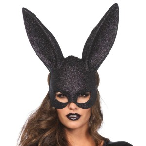 Leg Avenue Accessories LEG AVENUE GLITTER MASQUERADE RABIT MASK