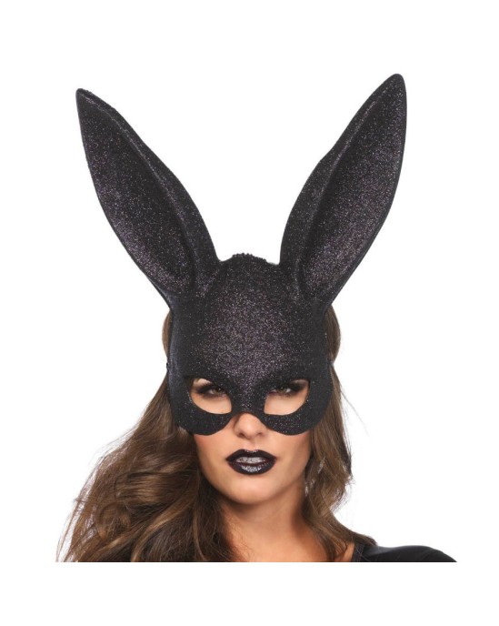 Leg Avenue Accessories LEG AVENUE GLITTER MASQUERADE RABIT MASK