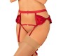 Obsessive Garter & Stockings OBSESSIVE - RUBINESA GARTER BELT S/M