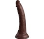 King Cock ELITE - REALISTIC SILICONE DILDO 17.8 CM BROWN