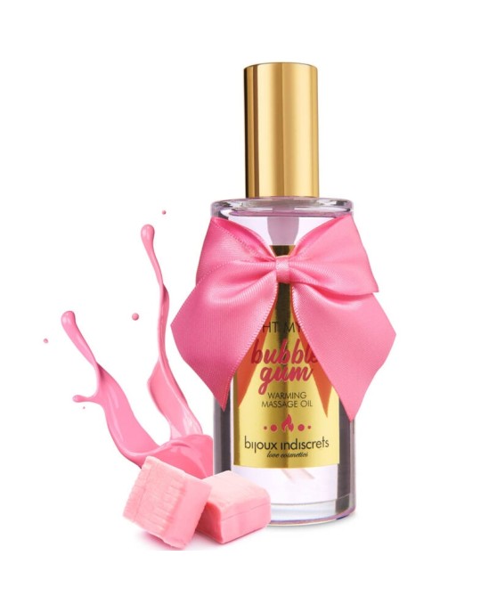 Bijoux Love Cosmetiques BIJOUX INDISCRETS - LIGHT MY FIRE MASSAGE OIL HEAT EFFECT GUM FLAVOR