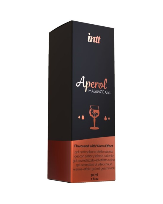 Intt Massage & Oral Sex APEROL MASĀŽAS GELS INTENSE SILTUMA EFEKTS