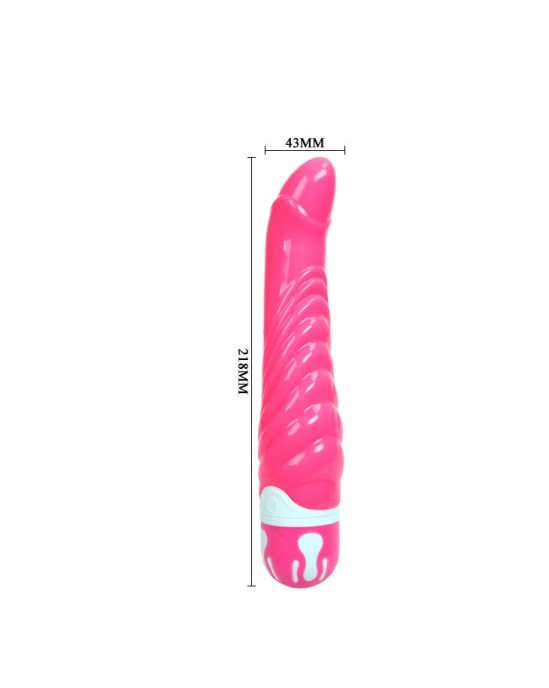 Baile Vibrators BAILE РЕАЛИСТИЧЕСКИЙ ПЕТУШОК РОЗОВЫЙ G-SPOT 21,8 СМ