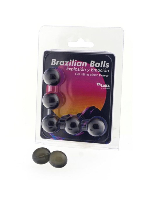 Taloka 5 BRAZILIAN BALLS POWER EFFECT EXCITING GEL