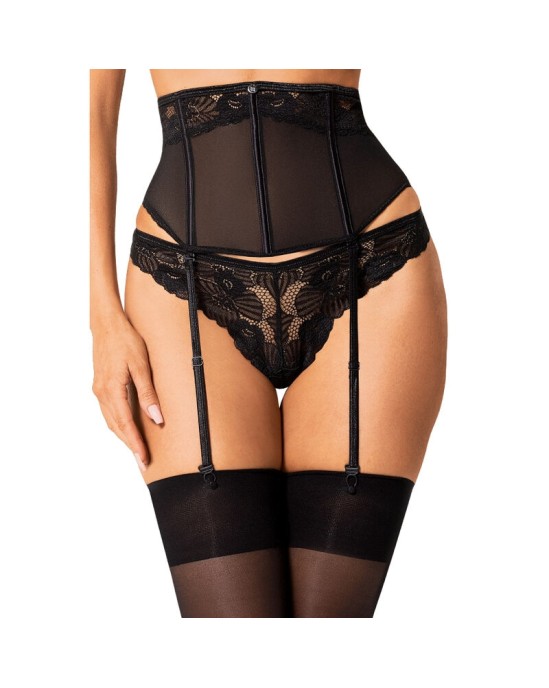 Obsessive Garter & Stockings OBSESĪVS - SERENA LOVE GARTER BLT XS/S