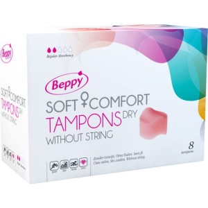 Beppy Mīksti-KOMFORTA TAMPONI DRY 8 VIENĪBAS