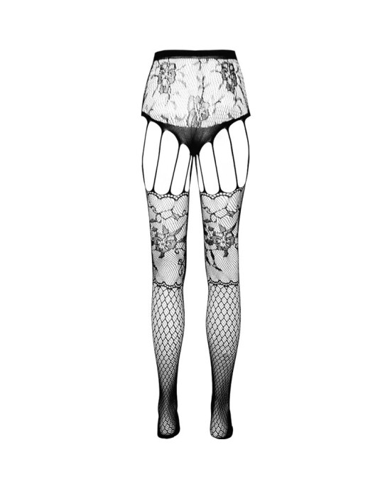 Passion Woman Garter & Stock PASSION - ECO COLLECTION БОДИСТОКЛИНГ ECO S004 ЧЕРНЫЙ